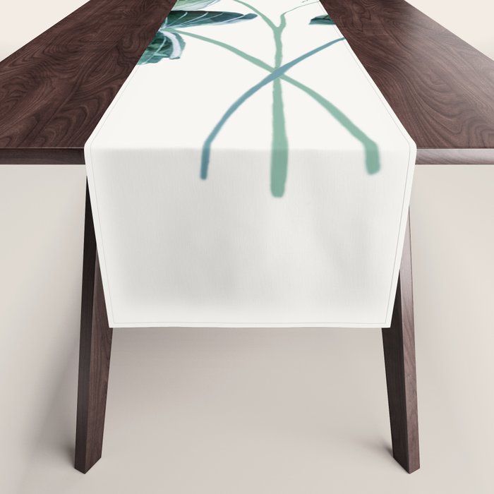 Water lily leaves Table Runner Gallery Image 1