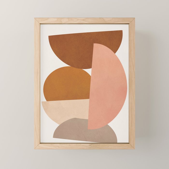 Abstract Stack I Mini Art Print Gallery Image 1