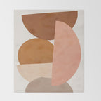 Abstract Stack I Throw Blanket Gallery Image 2