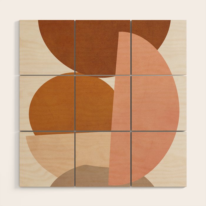Abstract Stack I Wood Wall Art Gallery Image 1