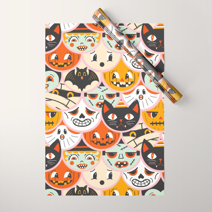 Monster Mash-Up Wrapping Paper Gallery Image 1