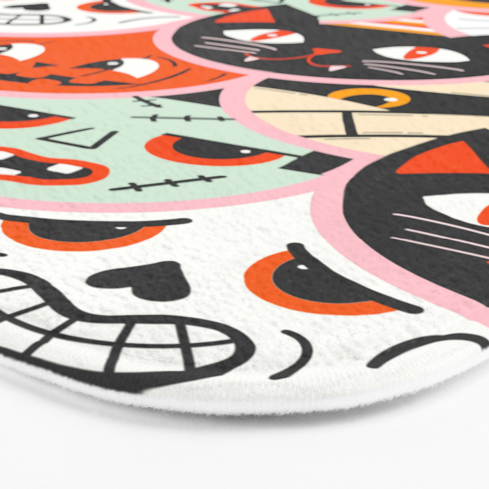 Monster Mash-Up Bath Mat Gallery Image 3