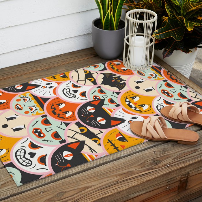Monster Mash-Up Outdoor Rug Gallery Image 2