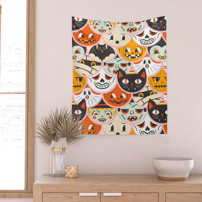 Monster Mash-Up Wall Tapestry Gallery Image 2