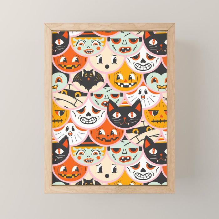 Monster Mash-Up Mini Art Print Gallery Image 1