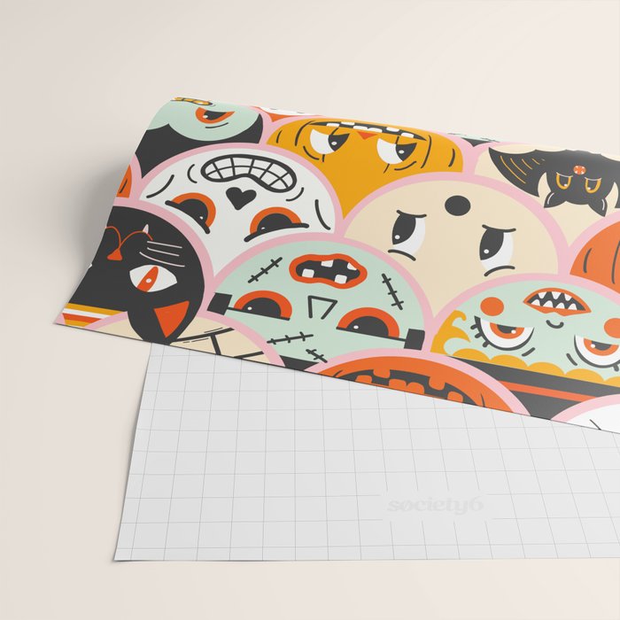 Monster Mash-Up Wrapping Paper Gallery Image 2