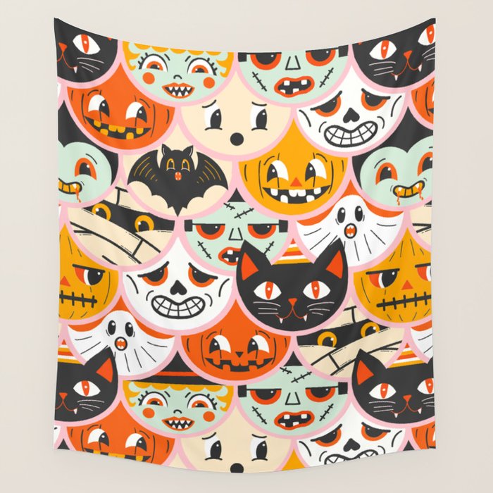 Monster Mash-Up Wall Tapestry Gallery Image 4