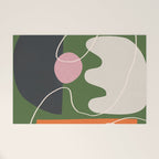 Minimal Colorful Abstract Shapes 6 Welcome Mat Gallery Image 1
