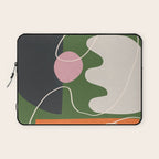 Minimal Colorful Abstract Shapes 6 Laptop Sleeve Gallery Image 1