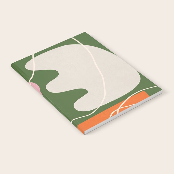 Minimal Colorful Abstract Shapes 6 Notebook Gallery Image 2