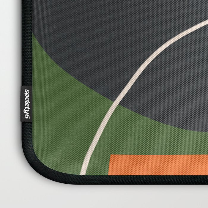Minimal Colorful Abstract Shapes 6 Laptop Sleeve Gallery Image 3