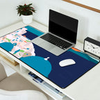 Santorini Greece Desk Mat Gallery Image 2