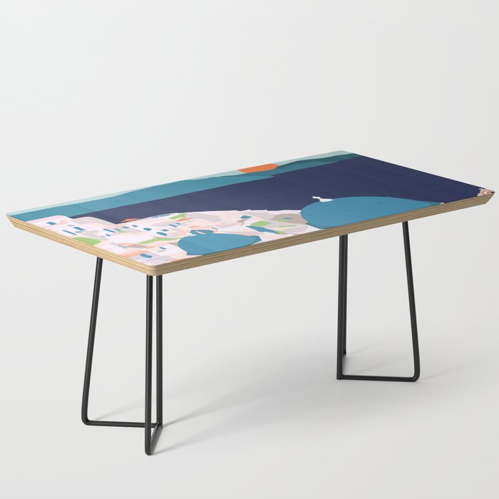 Santorini Greece Coffee Table Gallery Image 1