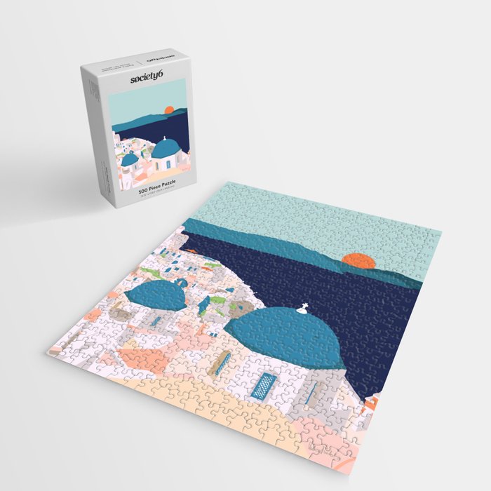 Santorini Greece Jigsaw Puzzle Gallery Image 2