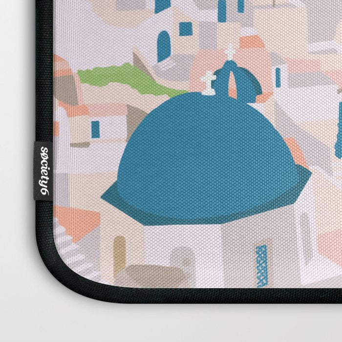 Santorini Greece Laptop Sleeve Gallery Image 3