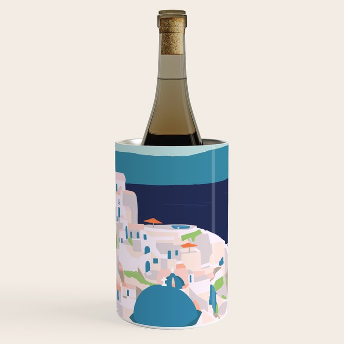 Santorini Greece Wine Chiller Gallery Image 2