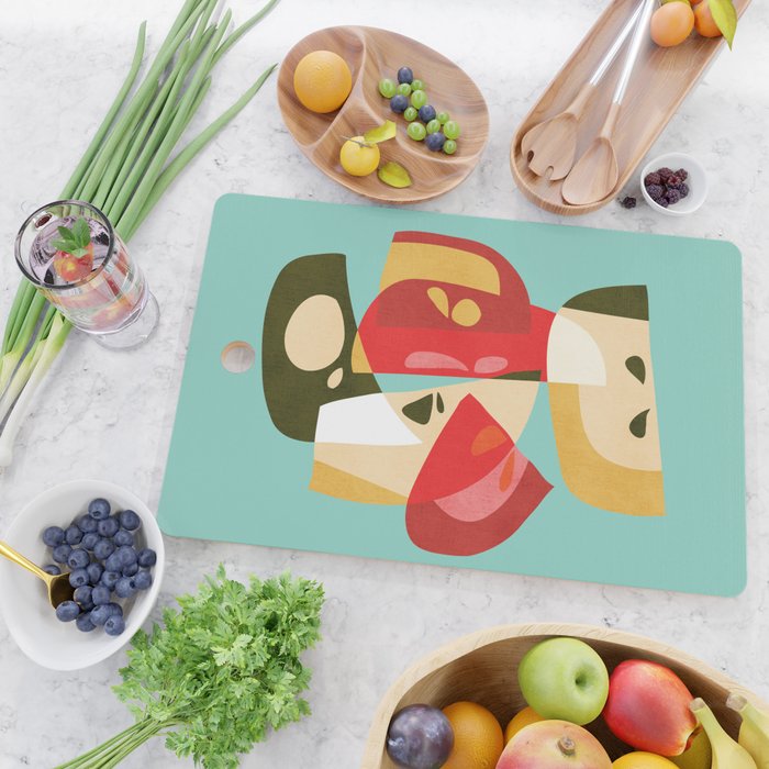 Apple Slices Cutting Board Gallery Image 2