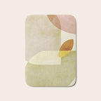 organic shapes boho nature abstract Bath Mat Gallery Image 1