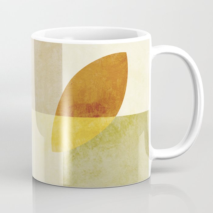 organic shapes boho nature abstract Coffee Mug Gallery Image 1