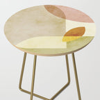 organic shapes boho nature abstract Side Table Gallery Image 2