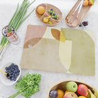 organic shapes boho nature abstract Cutting Board Gallery Image 2