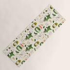 Pesto. Illustrated Recipe. Yoga Mat Gallery Image 1