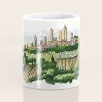 San Gimignano Landscape Coffee Mug Gallery Image 4