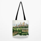 San Gimignano Landscape Tote Bag Gallery Image 2