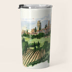 San Gimignano Landscape Travel Mug Gallery Image 3