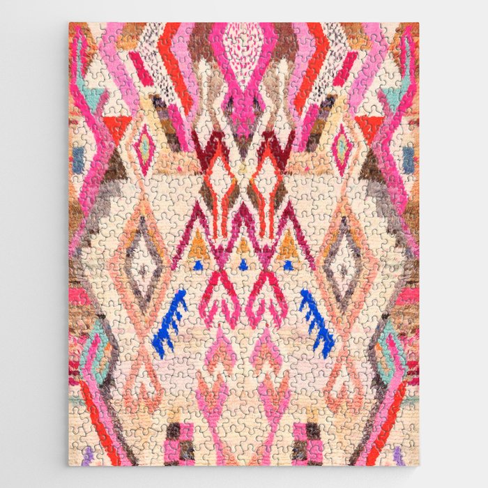 Traditional Vintage Moroccan Berber Design Jigsaw Puzzle Gallery Image 1