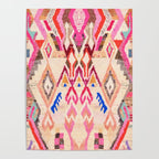 Traditional Vintage Moroccan Berber Design Poster Gallery Image 4