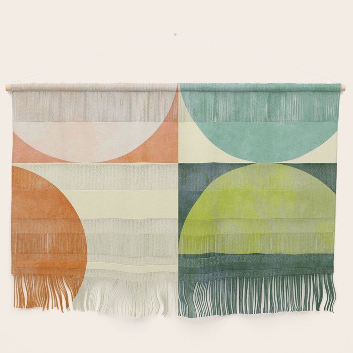Abstract geometry checker 2 Wall Hanging Gallery Image 1