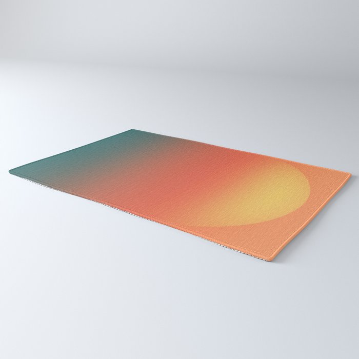 Ocean sunrise Rug Gallery Image 3