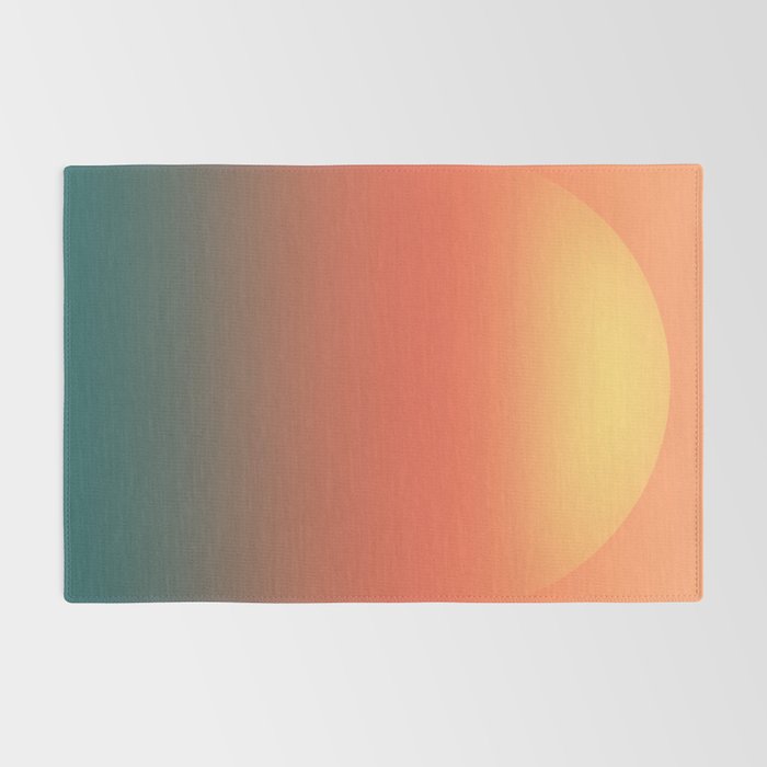 Ocean sunrise Rug Gallery Image 2