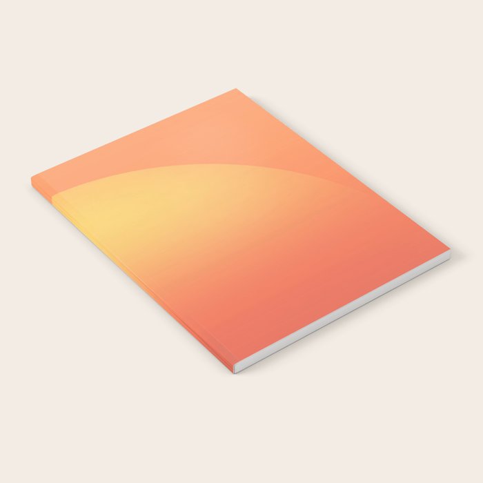 Ocean sunrise Notebook Gallery Image 2