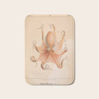 Octopus from "Mollusques Méditeranéens" by Jean Baptiste Vérany, 1851 Bath Mat Gallery Image 1