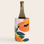 PAPA-YAY! Tropical Fruit Papaya, Vintage Botanical Illustration, Juicy Summer Seashore Food Exotic, Fresh Sweet Bohemian Painting Wine Chiller Gallery Image 1