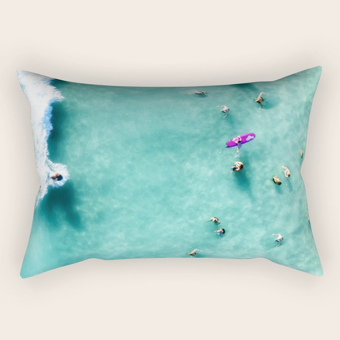 Sound of the Ocean 3 Rectangular Pillow Gallery Image 2