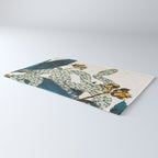 Summer Indigo Garden Rug Gallery Image 3