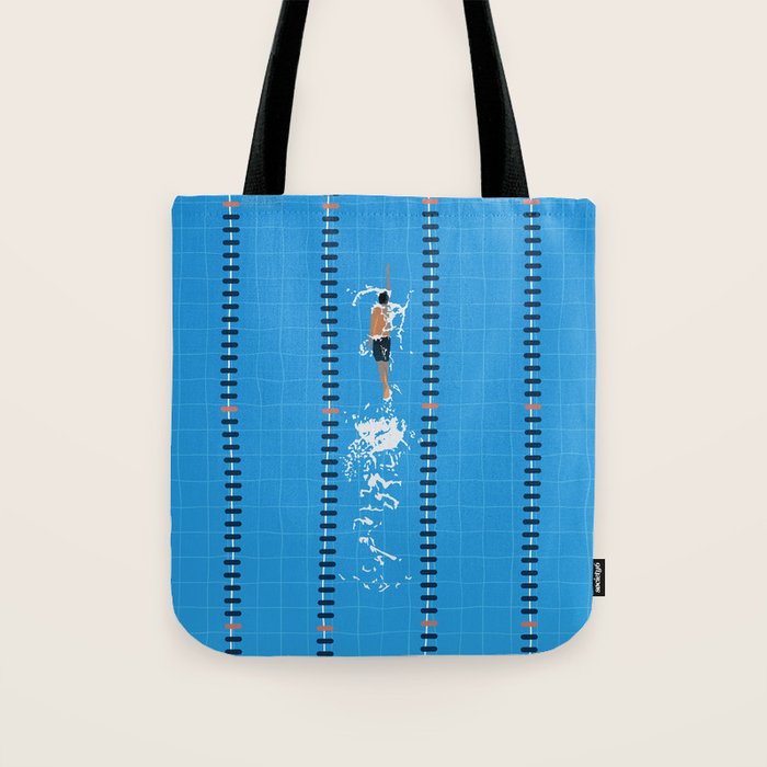 Swimming Zone  Tote Bag Gallery Image 1