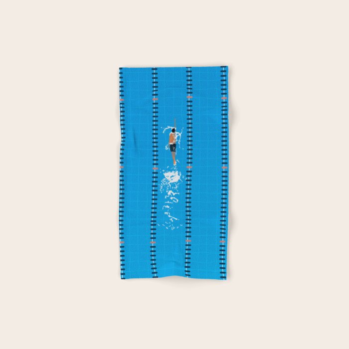 Swimming Zone  Bath Towel Gallery Image 1
