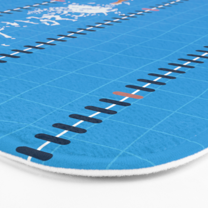 Swimming Zone  Bath Mat Gallery Image 3