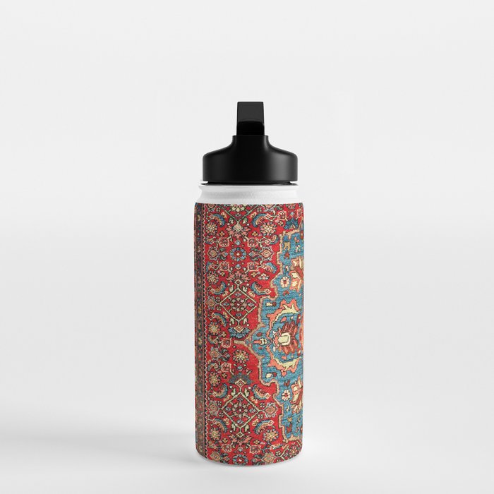 Bidjar Antique Kurdish Northwest Persian Rug Print Water Bottle Gallery Image 3
