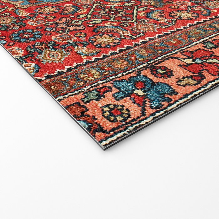 Bidjar Antique Kurdish Northwest Persian Rug Print Welcome Mat Gallery Image 2