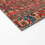 Bidjar Antique Kurdish Northwest Persian Rug Print Welcome Mat Gallery Image 2