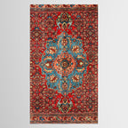 Bidjar Antique Kurdish Northwest Persian Rug Print Tablecloth Gallery Image 2