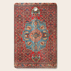 Bidjar Antique Kurdish Northwest Persian Rug Print Cutting Board Gallery Image 1