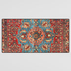 Bidjar Antique Kurdish Northwest Persian Rug Print Desk Mat Gallery Image 3