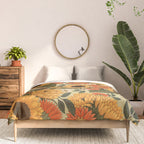 Sunflowers - Tranquill Green Comforter Gallery Image 3