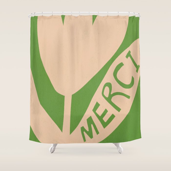 Thank you Shower Curtain Gallery Image 1